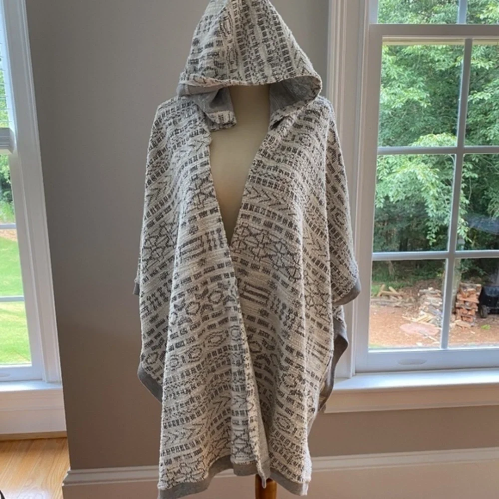 B.B. Dakota Jack Archibald  Hooded Terry Poncho S - Picture 3 of 9